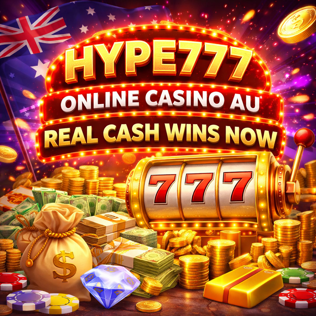 Hype777 Online Casino AU Real Cash Wins Now