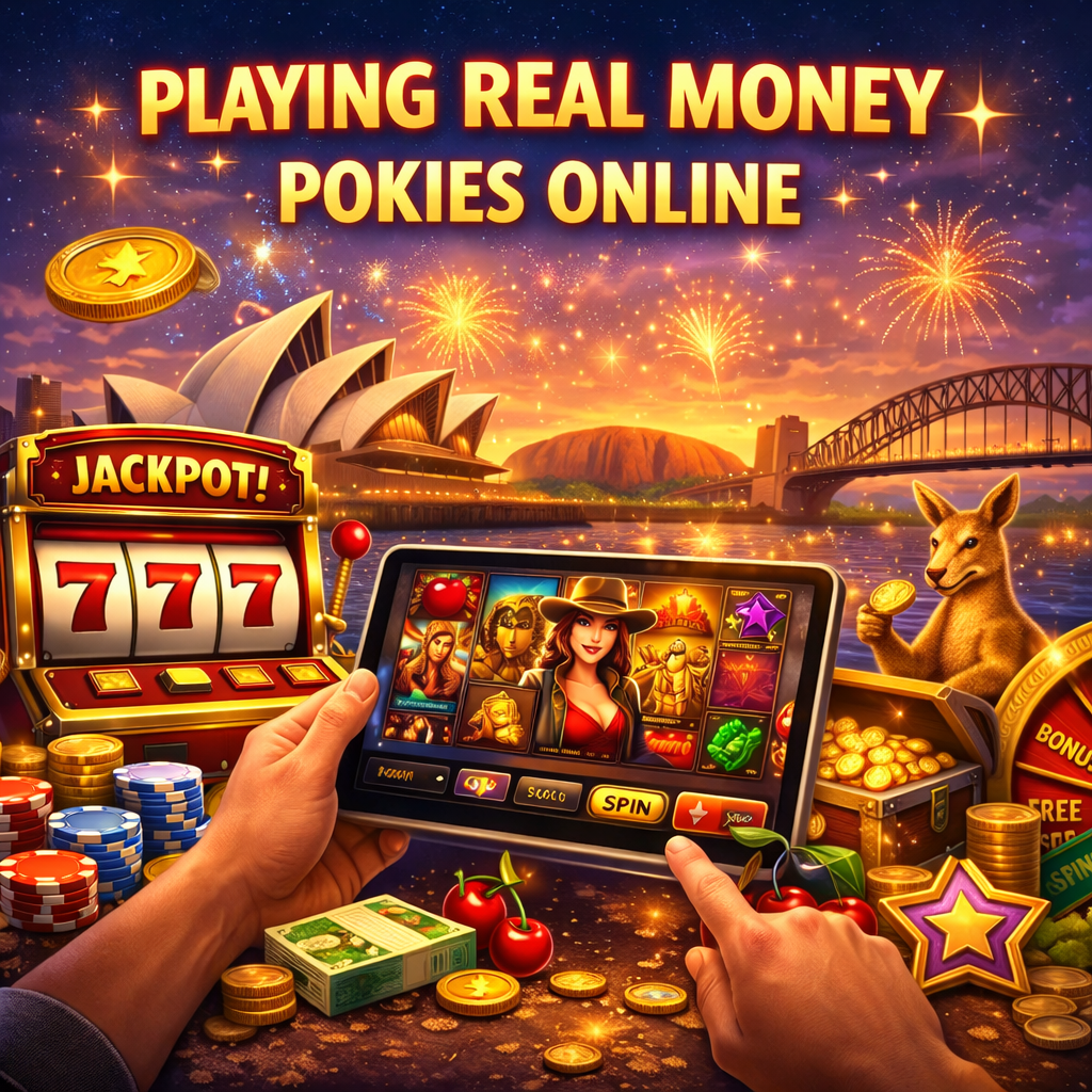 Playing Real Money Pokies Online